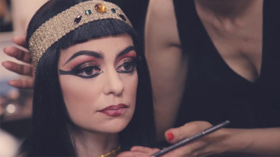 make up teatrale dall'opera Aida